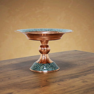 Teller mit Sockel Firoozeh