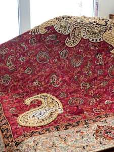 Termeh - iranische Tischdecke.