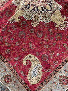 Termeh - iranische Tischdecke.
