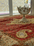 Termeh - iranische Tischdecke.
