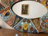 Mirror frame oval