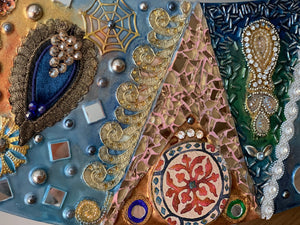Mirror frame oval
