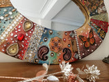 Mirror frame oval